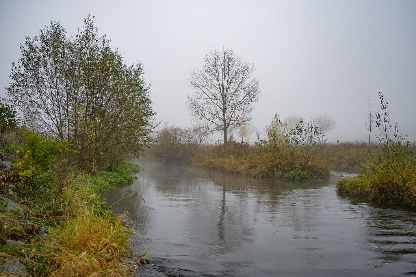 Flusszulauf von vorn