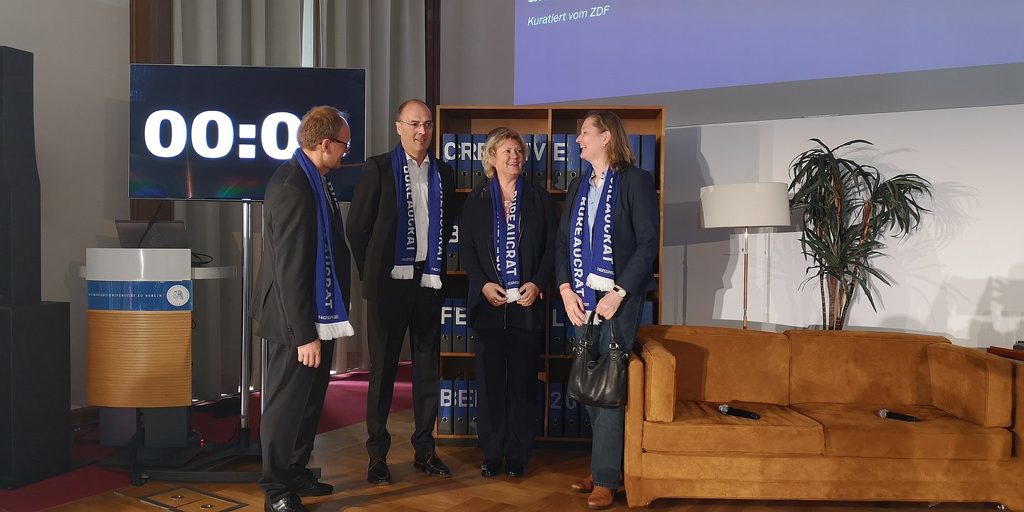 Bild: Ralf Dittmar (BDR), Sven Wenzke (EKMD), Gaby Mehlhorn (VB EFRE Thüringen), Katrin Oesterreich (BDR)