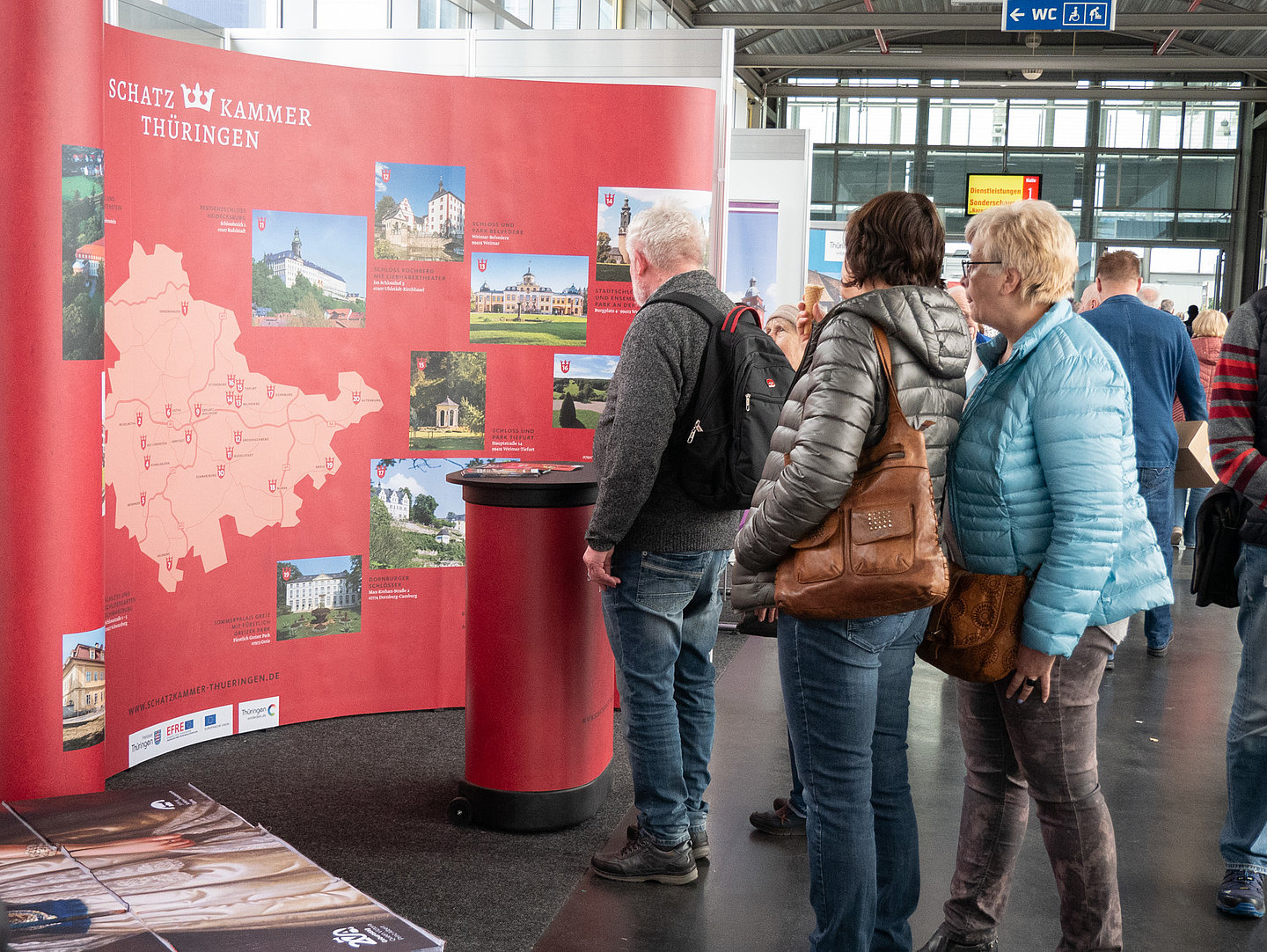 Schatzkammer auf der Thüringenausstellung